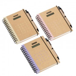 Libreta con Calculadora y...