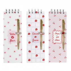 Libreta Notas con Boli x3...