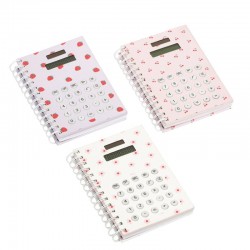 Libreta con Calculadora x3...