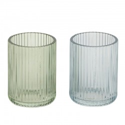 Vaso Cristal Calma x2...
