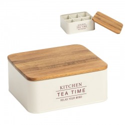 Caja de Té 6 Compartimentos...