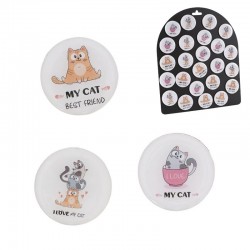 Imanes Decorativos Gatos x3...