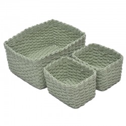 Cestas Rectangulares Fibra...