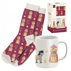 Set Regalo Taza 300 ml con...