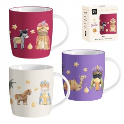 Taza Reyes Magos x3 Modelos...