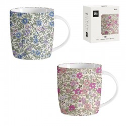 Tazas Florales x2 Modelos...