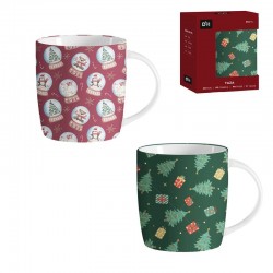 Taza Navideña Cerámica x2...