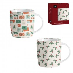 Tazas Navideñas x2 Cerámica...