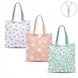 Bolsa Tote de Algodón x3...