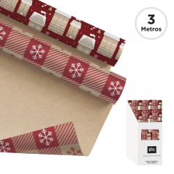 Papel Regalo Navidad Craft...