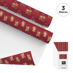 Papel de Regalo x2 Osos...