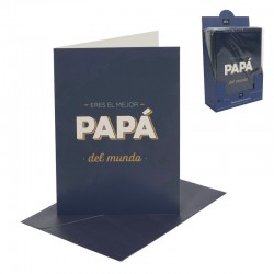 Tarjeta Felicitación Papá...