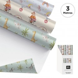 Papel de Regalo Infantil x3...