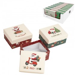 Caja Regalo Navideña x3...