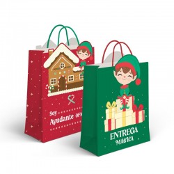 Bolsa Papel Regalo Navidad...