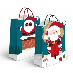 Bolsa Regalo Papel Navideña...