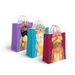 Bolsa Papel Reyes Magos x3...