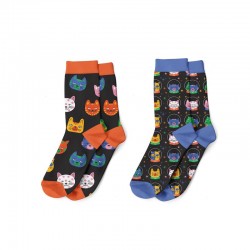 Calcetines Gatos x2 Tallas...