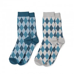 Calcetines Rombos x2 Pares...