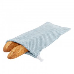Bolsa de Pan de Tela Rayas...