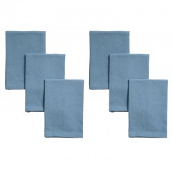 Servilletas de Tela Azul x6...