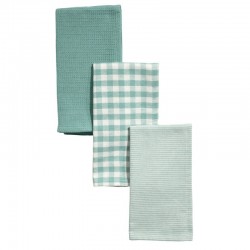 Paños de Cocina Turquesa x3...