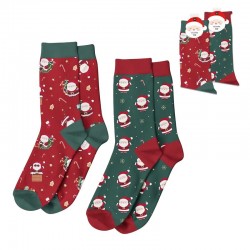 Calcetines Papa Noel x2...