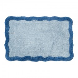 Alfombra de Baño Ondas Azul...