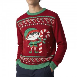 Jersey Navideño Elfo Adulto...