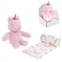 Peluche Unicornio con Manta...