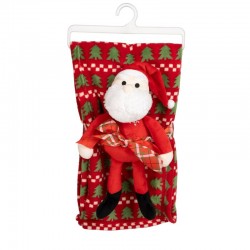 Peluche Papá Noel con Manta...