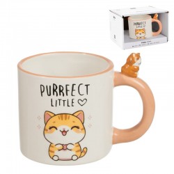Taza Gato Cerámica 410 ml...