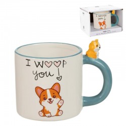 Taza Perro Corgi 410 ml...