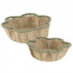 Cestas de Fibra Natural con...