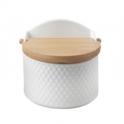 Salero de Porcelana Blanco...