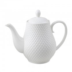 Tetera de Porcelana Blanca...