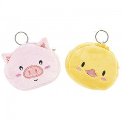 Monedero Llavero Peluche...
