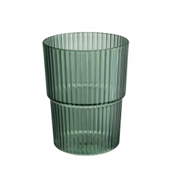Vaso Acrílico Rayas Verde...