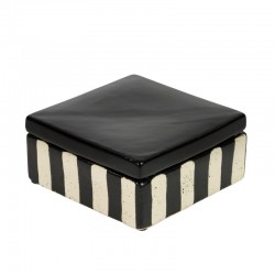 Caja Decorativa Rayas...