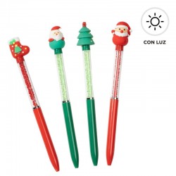 Bolígrafo Navideño con Luz...