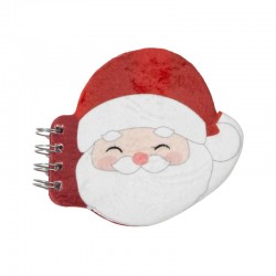 Libreta Peluche Papá Noel...