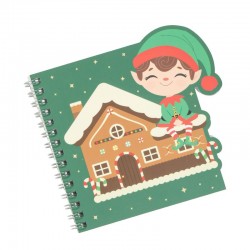 Libreta Forma Elfo 12x13 cm...