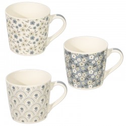 Taza de Cerámica Flores...