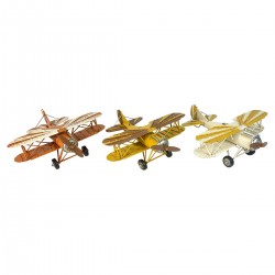 Avioneta x3 Modelos Metal...