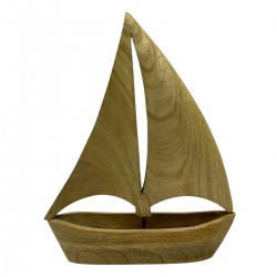 Barco de Madera Decorativo...