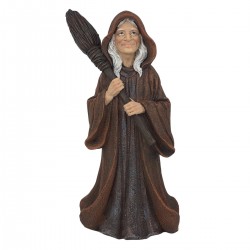 Figura Bruja con Escoba...