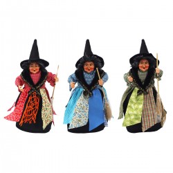 Figura Bruja Decorativa x3...
