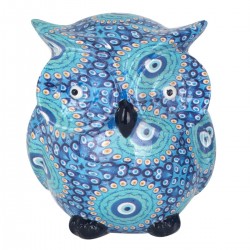 Búho Decorativo Resina 7,5 cm