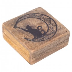 Caja de Madera de Mango con...