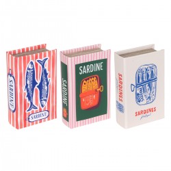 Cajas Libro Decorativas x3...